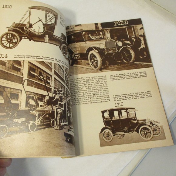 Vintage 1951 Oldtime Old Time Auto Automobile CAR Book Fawcett  Paperback - Picture 9 of 11